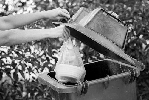 Eco-friendly house clearance process in Hackney